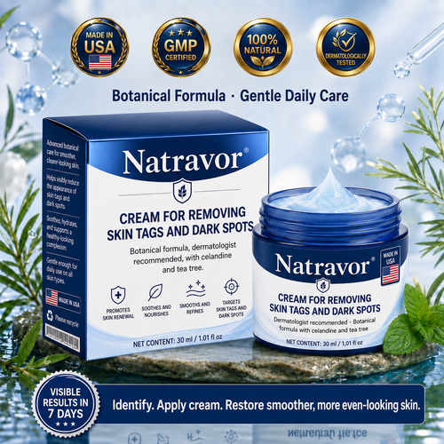 Natravor® 7-𝐃𝐚𝐲 𝐒𝐤𝐢𝐧 𝐓𝐚𝐠 & 𝐒𝐩𝐨𝐭 𝐄𝐫𝐚𝐬𝐞𝐫 𝐂𝐫𝐞𝐚𝐦 (Zero Pain, Zero 𝐒𝐜𝐚𝐫𝐬 Formula) 💎