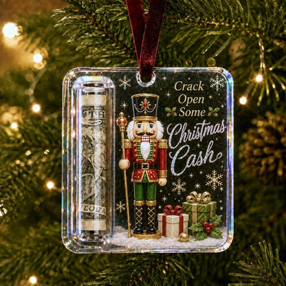 LAST DAY 50% OFF - 🎄Christmas Cash Gift Ornament- Make Cash Feel Like A Real Christmas Gift💵