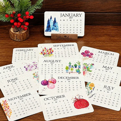 ✨Early Holiday Sale 50% OFF🌱Eco-Friendly Plantable “Timeless” Seed Calendar 2027